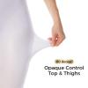 Buauty 80D Black Tights for Women,Control Top Opaque Tights,High Waist Soft Nylon Pantyhose(1 pair) view 3