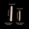25/50 Night Fishing Float Rod Glow Sticks Lights Fishing Green Fluorescent Lightsticks Fishing Rod Tip Glow Sticks Gift Fishing Glow Sticks Rod Tip Bells-fishing Glow Sticks For Glow Sticks Holder view 4