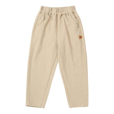 Alvivi Toddler Baby Boys Chino Cargo Jogger Pants Side Pockets Solid Color Overalls Trousers Casual Chino Cargo Pants Khaki A 5-6 Years