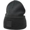 55cube Knit Cuffed Beanie for Women & Men - Stay Warm and Stylish All Season Cambridge Charcoal Grey Beanie view 1