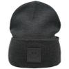 55cube Knit Cuffed Beanie for Women & Men - Stay Warm and Stylish All Season Cambridge Charcoal Grey Beanie view 3