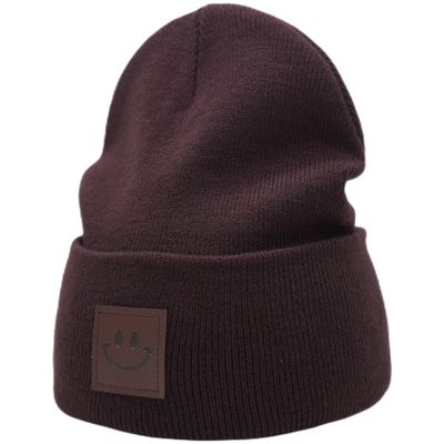 55cube Knit Cuffed Beanie for Women & Men - Stay Warm and Stylish All Season Chocolate Brown Beanie