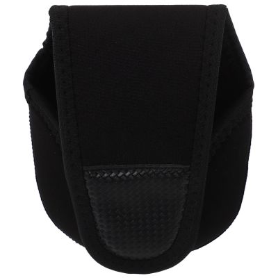 Sosoport 2pcs Fishing Reel Bag Reel Protector Case Neoprene Material Fishing Rod Cover Tackle Bag for Baitcasting