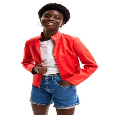 Desigual Women's Slim Biker Jacket