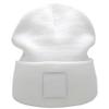 55cube Knit Cuffed Beanie for Women & Men - Stay Warm and Stylish All Season White Beanie view 3
