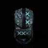 Hokeyio Grip Tape for Razer Cobra/Cobra Pro - Anti-Slip,Enhanced Control, Suck Sweat,Soft Leather,Full Coverage,Improves FPS Gaming Grip [Pre-Cut] Printsteam Black Blue view 1
