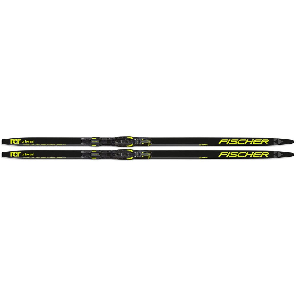 FISCHER RCR Universal Junior Versatile Racing Training Classic Nordic Skis Without Bindings, 162