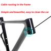 Bike Frame Carbon 27.5er/29er Hardtail Mountain Bike Frame 15''/17''/19'' Disc Brake BikeFrame QR135mm BB92 Internal Routing (Color : Matte Black, Size : 27.5x15'') view 4