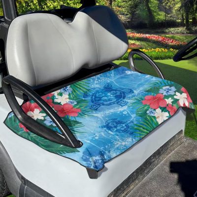 Flashideas Turtles Golf Cart Seat Covers Protective Cushion Durable and Convenient Personalised Graphics Universal Club Car More 2Seater Golf Carts