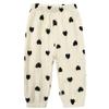 Toddler Cotton Linen Long Pants Kids Baby Girls Soft Floral Bloomers Summer Fall Harem Trousers Joggers Bottom (3 Pack B,4-5T,US,Age,4 Years,5 Years,Little Kid) view 2