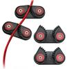 4 PCS Cam Cleats Marine Aluminum Anchor Rope Lock for Sailboat Canoe Sailing Quick Fix Boat Cleat Accessories Plastic Aluminum Alloy view 1