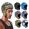 Valcatch Rugby Helmet Soft Shell Flag Football Helmet 7v7 Soft Padded Headgear Adjustable Goalkeeper Goalie Hat for Kids Adult Scrum Cap Shell Head Protector for Soccer Baseball Hockey view 2