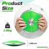 Wettarn 2 Pcs 1. 6 kg Sports Training Discus for Junior High School Students Teen Boys Girls Graduation Gifts for Discus Track and Field Discuses Track and Field Equipment Men Women(Green) view 3