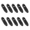 10Pcs Bike Wire Tube Clamp Frame Inner Embedded Brake Shifter Line Pipe Tube Buckle Cycling Single Hole Wire Tube Holder Bike Lines Pipe Clamp Bike Grommets Bicycles Brake Shiftesr Embedded Wire Clamp view 1