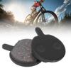 Bikes Disc Brake Pads, 5 Pair L-02 Black Resin Mute Mountain Bikes Disc Brake Pad Replacement Cycling Accessory fot Camping Outdoor Mountain Bikes, 0.86x1.13x0.16inch view 2