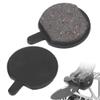Bikes Disc Brake Pads, 5 Pair L-02 Black Resin Mute Mountain Bikes Disc Brake Pad Replacement Cycling Accessory fot Camping Outdoor Mountain Bikes, 0.86x1.13x0.16inch view 3