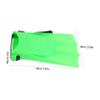 INOOMP Boys and Girls Diving Fins Snorkeling Flippers Adjustable Strap Swimming Flippers for Youth Soft Material 25-30 Sizes view 2