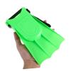 INOOMP Boys and Girls Diving Fins Snorkeling Flippers Adjustable Strap Swimming Flippers for Youth Soft Material 25-30 Sizes view 4