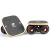 FreeSkates Portable Roller Road Drift Skates Plate, Maple Deck Anti-Skid Plate, Split Skateboard with PU Wheels, high-end Bearings(Black) view 1