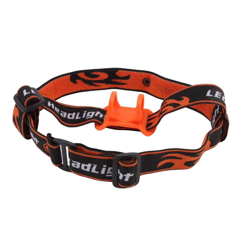 Headlight Elastic Strap Torch Head Strap Outdoor Headlight Elastic Strap Headlight Strap Torch Holder Handsfree Torch Head Strap Headlight Replacement Strap for 22 to 32mm Diameter Flashlights