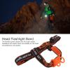 Headlight Elastic Strap Torch Head Strap Outdoor Headlight Elastic Strap Headlight Strap Torch Holder Handsfree Torch Head Strap Headlight Replacement Strap for 22 to 32mm Diameter Flashlights view 2