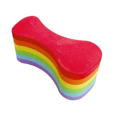 Colaxi Pull Buoy Float Swim Trainer Foam Legs and HIPS Support Pool for Beginners Adults Pool Gear Aquatic Fitness, Rainbow