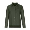 100% Linen Shirts for Women Ladies Summer Tops and Blouses 2023 Fashion Cotton Linen Shirts Collared Button Down Business Casual Work Blouse Army Green 4X view 3