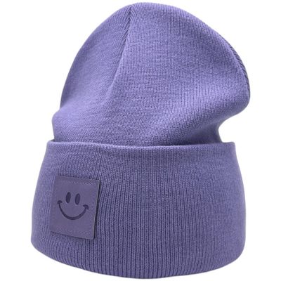 55cube Knit Cuffed Beanie for Women & Men - Stay Warm and Stylish All Season Heather Purple Beanie