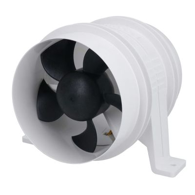 4" Attwood Turbo 4000 Bilge Blower in Line Cabin Ventilation Fan 12v 145 CFM