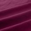 3/4 Sleeve Cotton Linen Shirts for Women Plus Size Crew Neck Solid Color Blouse Side Slit Loose Fit Tunic Tops Purple view 3