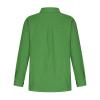 2023 Summer Tops for Women 2023 Casual Ladies Summer Tops and Blouses 2023 Fashion Cotton Linen Shirts Collared Button Down Business Casual Work Blouse Green 3X view 3