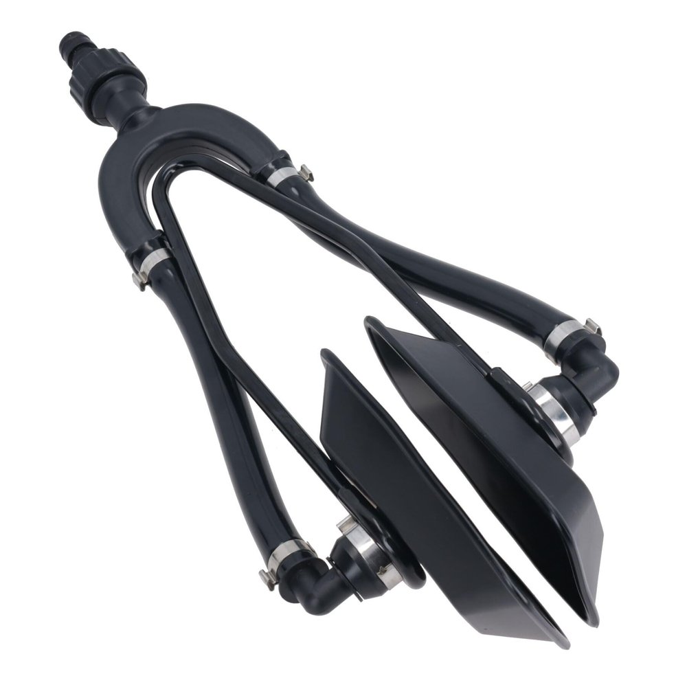 AB Tools Large Dual Feed Outboard Engine Motor Sterndrive Flushing Flusher Hose Boat