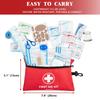 Atickyaid Mini First Aid Kit - 140 Piece Small First Aid Medical Kit for Car, Home, Office, Travel, Camping, Sports, Outdoor, School - Emergency First Aid Supplies and Survival Kit view 2