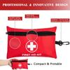 Atickyaid Mini First Aid Kit - 140 Piece Small First Aid Medical Kit for Car, Home, Office, Travel, Camping, Sports, Outdoor, School - Emergency First Aid Supplies and Survival Kit view 4