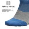Feetures Merino 10 Ultra Light Cushion No Show Tab Ankle Socks - Wool Socks for Women & Men - Mountain Lake, S (1 Pair) view 4