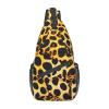 ZISHAK Fun Leopard Prints Unisex Casual Diagonal Chest Bag,Multipurpose Crossbody Shoulder Bag Travel Hiking Daypack view 1