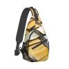 ZISHAK Postal Stationery Unisex Casual Diagonal Chest Bag,Multipurpose Crossbody Shoulder Bag Travel Hiking Daypack view 2