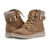 CLIFFS BY WHITE MOUNTAIN Women's Shoes Hearten City Hiker Boot, Tan/Fabric, 10 M view 2