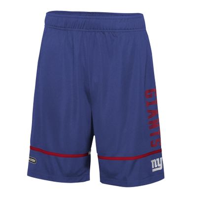 Outerstuff NFL Men's Rusher Performance Lightweight Shorts with Team Name and Logo, New York Giants, XX-Large