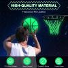 Jenaai 3 Pcs Operation Glow in The Dark Basketball Set, Includes Size 7 Glowing Basketball Nightlight Net with Pump for Hoop Luminous Outdoor Sports Fun Gift for Adults Sports Prize view 4