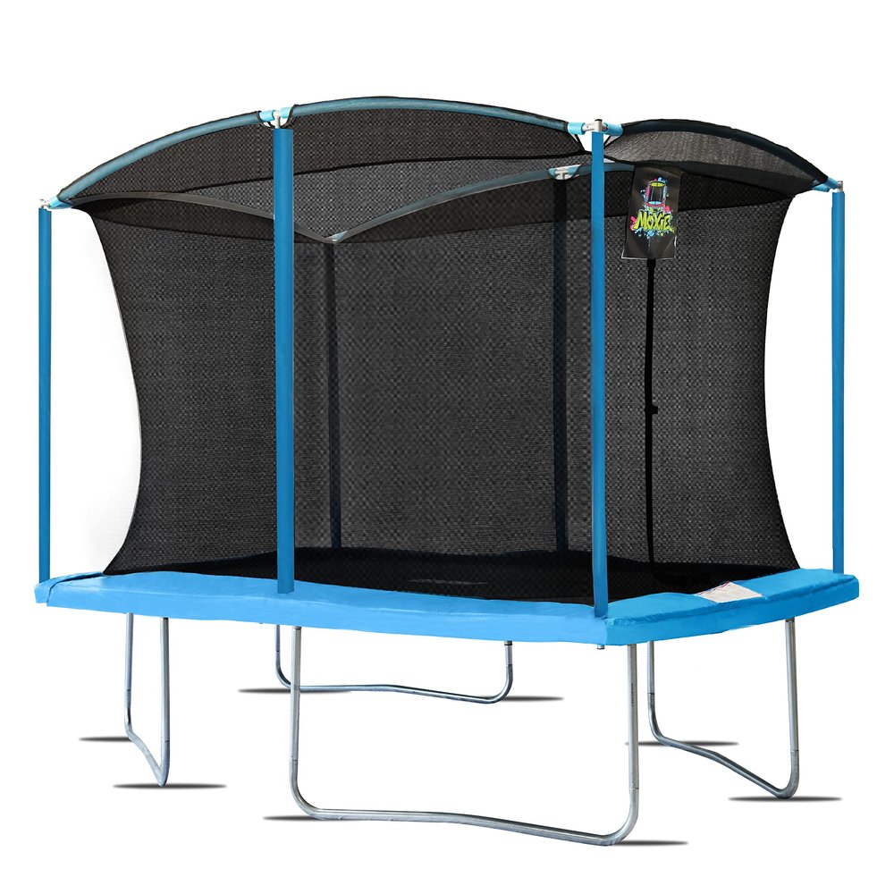 Machrus Upper Bounce Rectangle Trampoline 8x14FT 9x15FT 10x17FT - Rectangular Recreational Trampoline - Large Trampolines with Enclosure Net - Big Gymnastics Trampolines for Kids & Adults