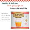 Heaven's Harvest Freeze-Dried Emergency Survival #10 Can (Orange Drink) view 2
