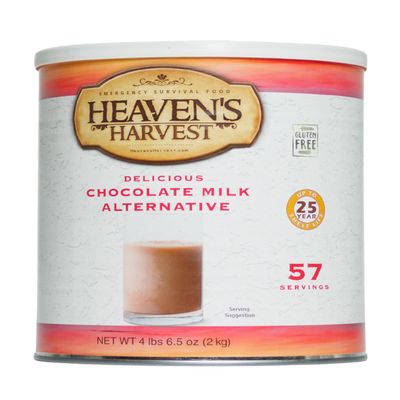 Heaven's Harvest Freeze-Dried Emergency Survival #10 Can (Chocolate Drink)