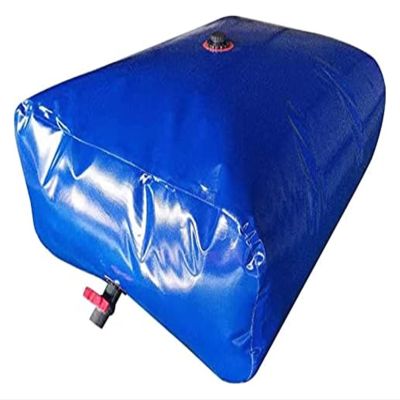 PHLEPS Collapsible Water Container, High Capacity Water Storage Bag, Software Pressure-Resistant Water Tank for Garden Farm Leakproof Irrigation Equipment, Customizable (Color : Blue, Size : 670L/1.