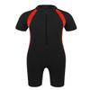 Alvivi Kids Girls Boys One Piece Zipper Rash Guard Swimsuit Anti-UV Tankini Sun Protection Wetsuit Bathing Suit Black 10 Years view 1