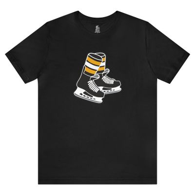 Loxley Bruins Socks Unisex Short Sleeve Softstyle T-Shirt Black