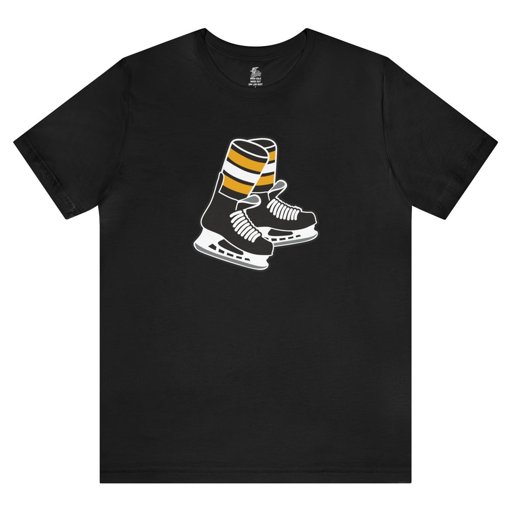 Loxley Bruins Socks Unisex Short Sleeve Softstyle T-Shirt Black