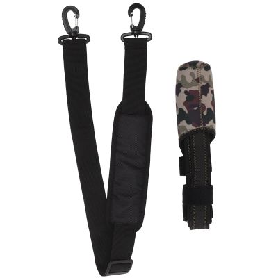 BESPORTBLE Adjustable Fishing Rod Carrier Strap Lightweight Portable Fishing Gear Holder for Rods Reduces Hand Fatigue