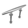 LJFMDLN Flat Top Cleat 316 Stainless Steel Boat Deck Cleat Heavy Duty Stud Mount Boat Cleat for Marine Boat Dock, Anchor, Mooring Rope Tie (Size : 10 inch) view 1