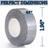 1 Grams Per Inch High Density Lead Tape | 1/2''x 100'' Adhesive Lead Tape | Add Swing Weight for Golf Tennis Racket Pickleball Paddle Adjust Weight view 2